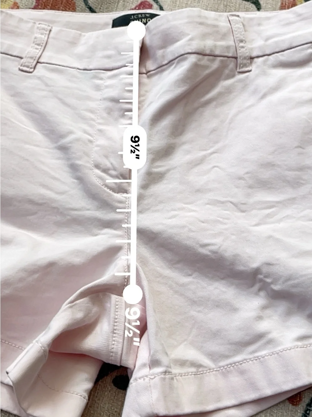 J. Crew Light Pink Chino Bermuda Shorts